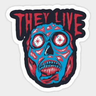 They Live Sticker